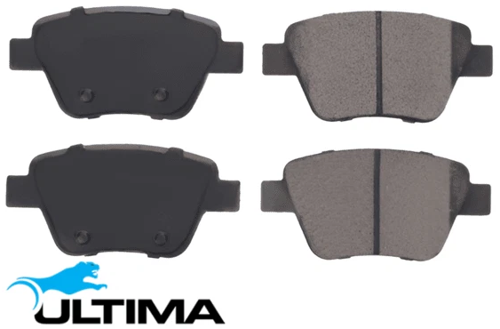 ULTIMA REAR BRAKE PAD SET TO SUIT SKODA SUPERB 3T CBBB CFGB CFFB CDAA TURBO DIESEL 1.8L 2.0L I4