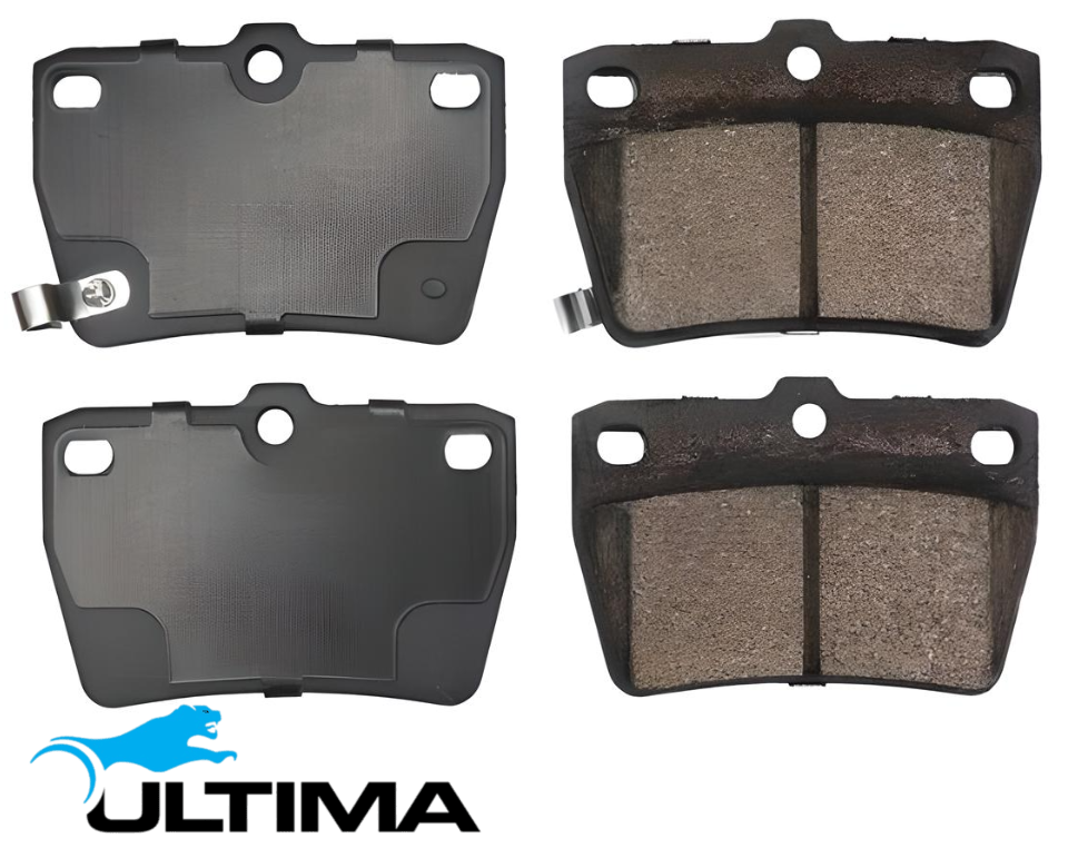 ULTIMA REAR BRAKE PAD SET TO SUIT TOYOTA RAV4 ACA20R SXA10R SXA11R 1AZ-FE 3S-GE 3S-FE 2.0L I4