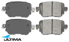 ULTIMA REAR BRAKE PAD SET TO SUIT VOLKSWAGEN CADDY 2K CZCB CYVC CFHC DFSD 1.2L 1.4L 2.0L I4