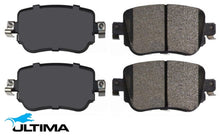 ULTIMA REAR BRAKE PAD SET TO SUIT VOLKSWAGEN CZCB CYVC CFHC DFSD CZPC 1.2L 1.4L 2.0L I4