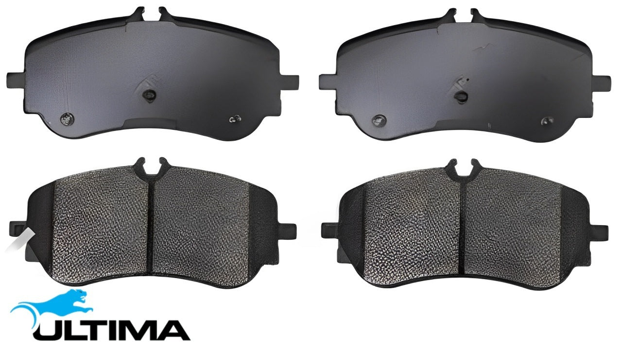 ULTIMA REAR CERAMIC BRAKE PAD SET TO SUIT VOLKSWAGEN CRAFTER SY DAUA 2.0L V6 35 TDI 340 RUNNER