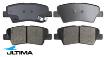 ULTIMA REAR BRAKE PAD SET TO SUIT HYUNDAI I40 VF D4FD TURBO DIESEL 1.7L I4 TILL 05/2015