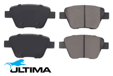 ULTIMA REAR BRAKE PAD SET TO SUIT VOLKSWAGEN JETTA 1B CAVD CTHD TURBO 1.4L I4 FROM 08/2011