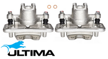 PAIR OF ULTIMA REAR DISC BRAKE CALIPERS TO SUIT MITSUBISHI PAJERO NM NP NS 4M40T 4M41T TURBO DIESEL 2.8L 3.2L I4 V78W & V88W CHASSIS