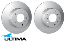 ULTIMA REAR SOLID DISC BRAKE ROTOR SET TO SUIT HONDA C35A5 J35A8 J30A J30A3 3.0L 3.5L V6 OD 282MM