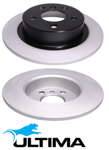 ULTIMA REAR SOLID DISC BRAKE ROTOR SET TO SUIT BMW X SERIES X2 B38A15M TURBO 1.5L I3
