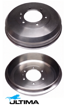 ULTIMA REAR DRUM BRAKE SET TO SUIT HOLDEN COLORADO RC ALLOYTEC LCA 3.6L V6