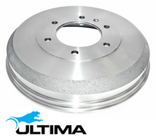 ULTIMA REAR DRUM BRAKE SET TO SUIT HOLDEN RODEO RA 4JH1-TC TURBO DIESEL 3.0L I4 SUITS RWD