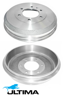 ULTIMA REAR DRUM BRAKE SET TO SUIT HOLDEN RODEO TF 4ZE1 2.6L I4 4WD FROM 11/1996