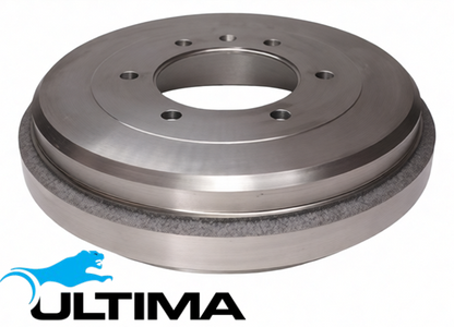 ULTIMA REAR DRUM BRAKE SET TO SUIT HOLDEN RODEO RA ALLOYTEC LCA 3.6L V6 ID 254MM EXCEPT 4D 4WD