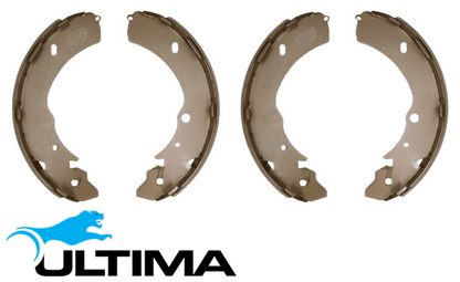 ULTIMA DRUM BRAKE KIT TO SUIT HOLDEN RODEO RA 4JH1-TC TURBO DIESEL 3.0 I4 SUITS RWD HI-RIDE SUSPENSION