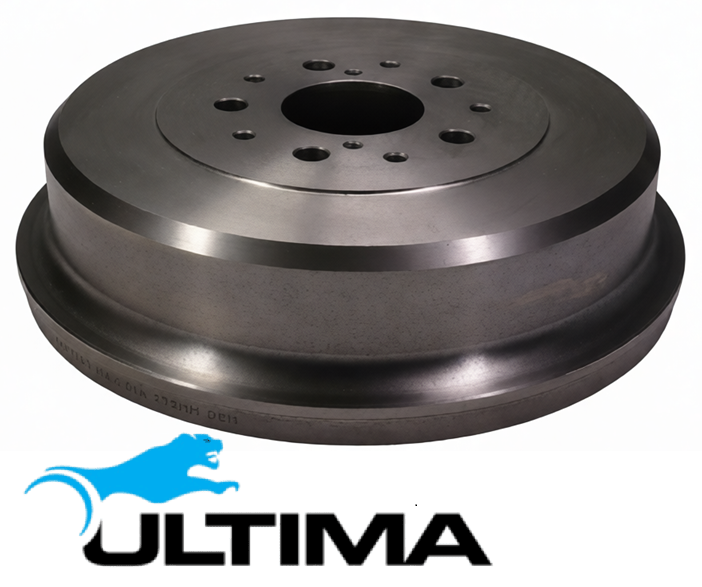 ULTIMA REAR DRUM BRAKE SET TO SUIT TOYOTA HILUX RZN149R 3RZ-FE 2.7L I4