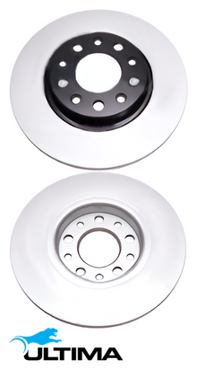 ULTIMA REAR SOLID DISC BRAKE ROTORS FOR JEEP CHEROKEE KL ED6 2.4L I4 EXCEPT LONGITUDE MODEL OD 278MM