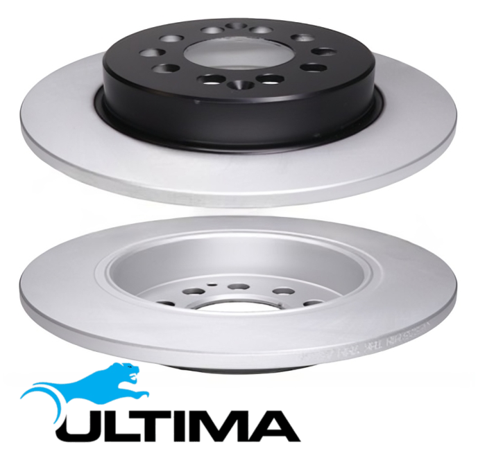 ULTIMA REAR SOLID DISC BRAKE ROTOR SET TO SUIT MG ZST NSE 1.5L I4 OD 255MM