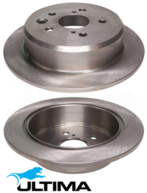 ULTIMA REAR SOLID DISC BRAKE ROTOR SET TO SUIT LEXUS IS250C GSE20R 4GR-FSE 2.5L V6 OD 291MM