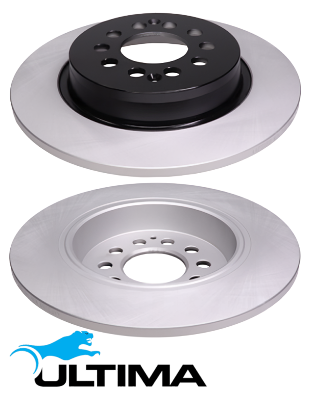 ULTIMA REAR SOLID DISC BRAKE ROTOR SET TO SUIT MG ZST NSE 1.5L I4 OD 280MM