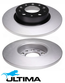 ULTIMA REAR SOLID DISC BRAKE ROTOR SET TO SUIT JEEP EAM EBS EDD EJH ED6 1.4L 1.6L 2.0L 2.4L I4