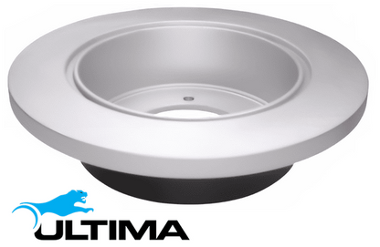 ULTIMA REAR SOLID DISC BRAKE ROTOR SET TO SUIT LDV DELIVER 9 SV63B SV63D SC20M TWIN TURBO DIESEL 2.0L I4 EXCEPT 2D LWB