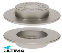 ULTIMA REAR SOLID DISC BRAKE ROTOR SET TO SUIT VOLKSWAGEN GOLF MK.6 CCZB TURBO 2.0L I4 FROM 02/2013