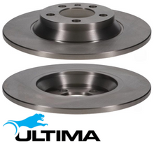 ULTIMA REAR SOLID DISC BRAKE ROTOR SET TO SUIT VOLKSWAGEN POLO AE AW CZPC TURBO 2.0L I4