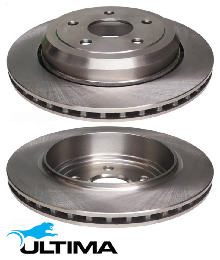 Engineering Rotor Disc ULTIMA REAR VENTED DISC BRAKE ROTORS TO SUIT JEEP GRAND CHEROKEE WK EZ ...