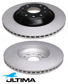 ULTIMA REAR VENTED DISC BRAKE ROTORS TO SUIT SKODA SUPERB NP CHHB CJSA CRLB DFCA 1.8 2.0 I4 OD 310MM