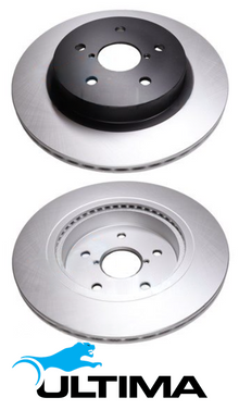 ULTIMA REAR VENTED DISC BRAKE ROTOR SET TO SUIT SUBARU FB25 FB25A FB25C 2.5L F4