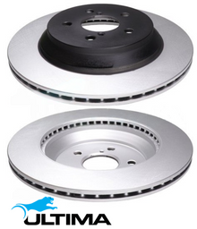 ULTIMA REAR VENTED DISC BRAKE ROTOR SET TO SUIT SUBARU XV GT FB20C 2.0L F4 OD 285MM