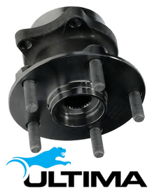 2 X ULTIMA REAR WHEEL HUB AND BEARING ASSEMBLY TO SUIT SUBARU WRX V1 V10 G3 G22 FA20 FA20E EJ257 2.0L 2.5L F4