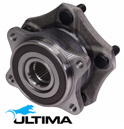 2 X ULTIMA REAR WHEEL HUB AND BEARING ASSEMBLY TO SUIT SUZUKI ESCUDO TA74W M16A 1.6L I4