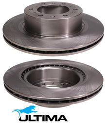 ULTIMA VENTED REAR DISC BRAKE ROTOR SET TO SUIT GWM CANNON NPW GW4D20 TURBO DIESEL 2.0L I4